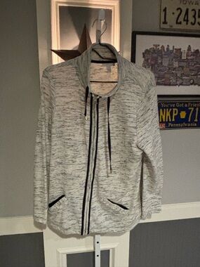 Charter Club Nautical Zip Up Size Large
